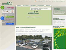 Tablet Screenshot of carportunion.de